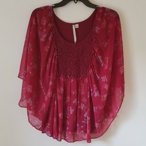 Lauren Conrad flowy blouse